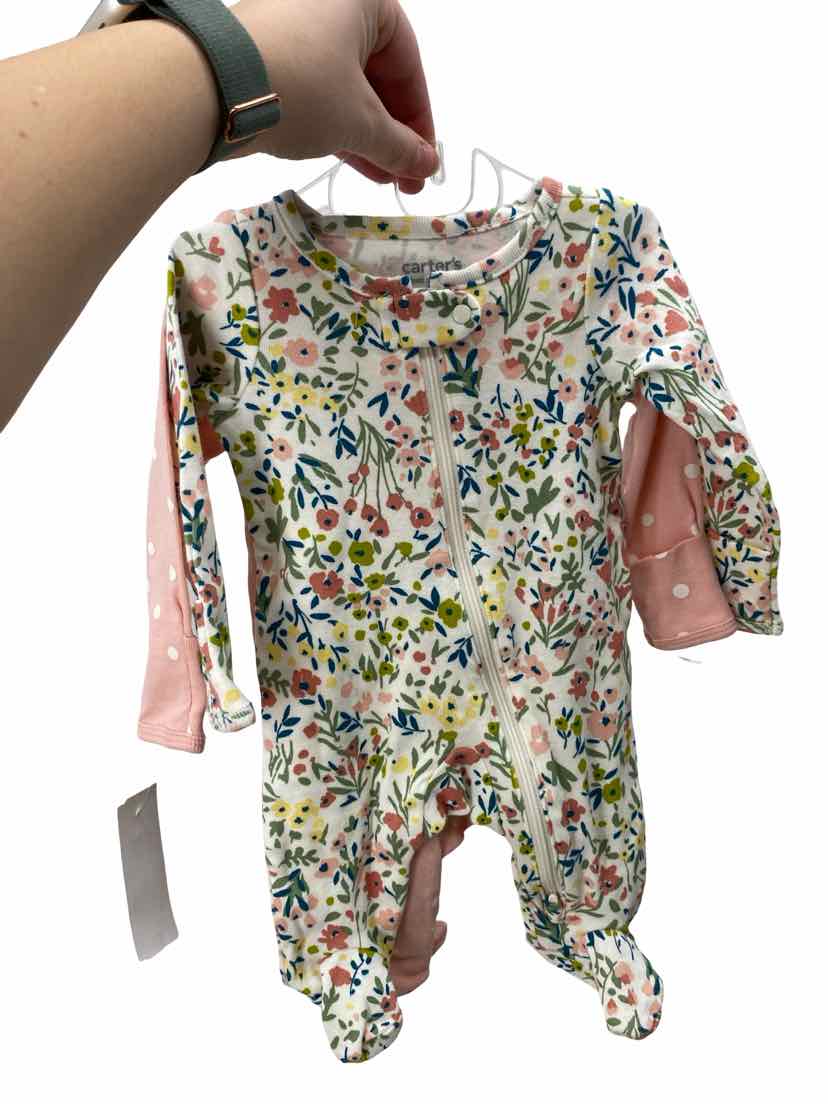 Carter's Kids Size Newborn 2 pc NEW Sleeper