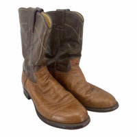 Justin Men's Ostrich Size 7D Boots