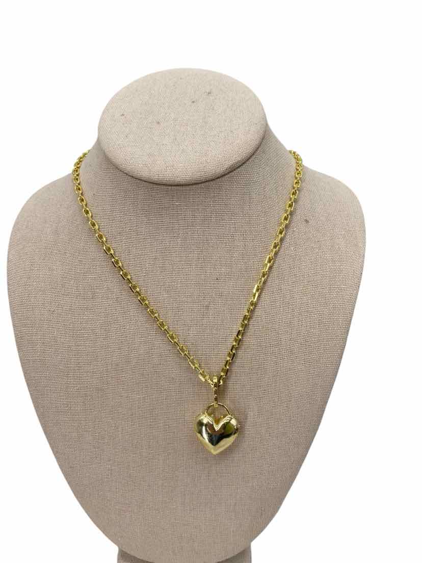 Ladies Chunky Heart Necklace