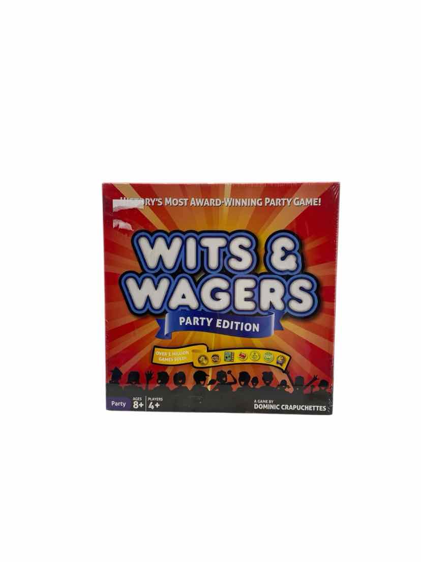 Red Wits & Wagers NEW Game