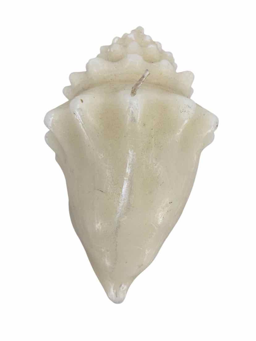Cream Shell Candle