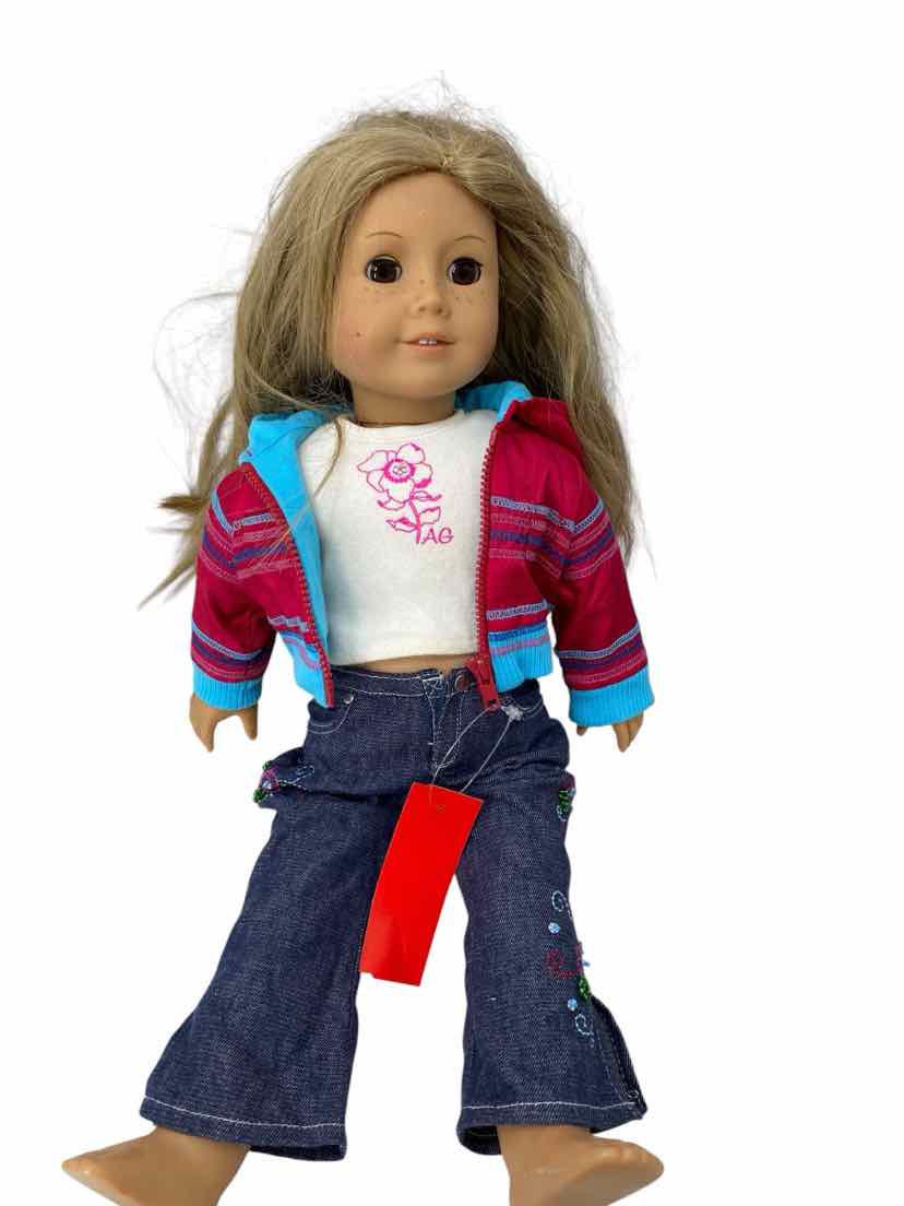 American Girl In Jacket AS IS Doll