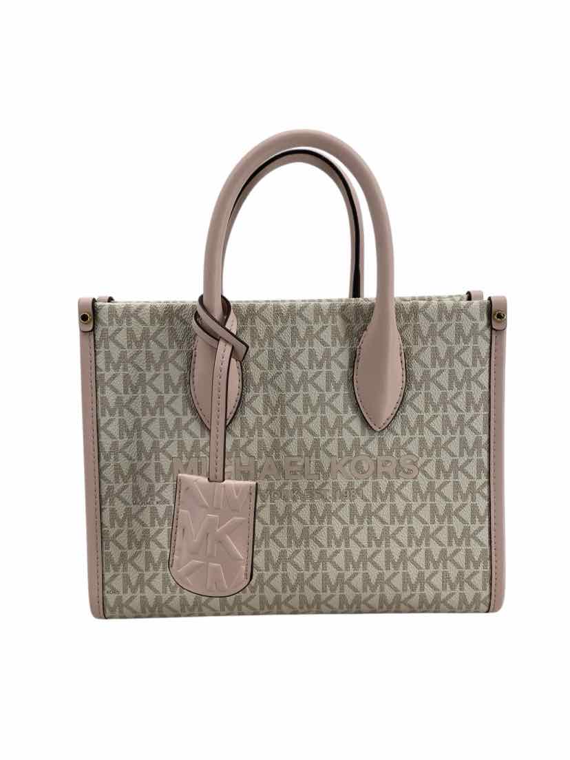 Michael Kors Ladies Pink Trim 9/10 Purse