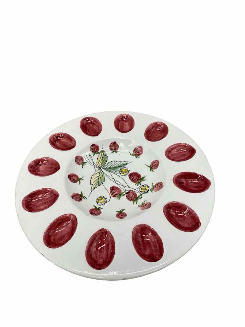 Made in Italy Cream Egg Dish