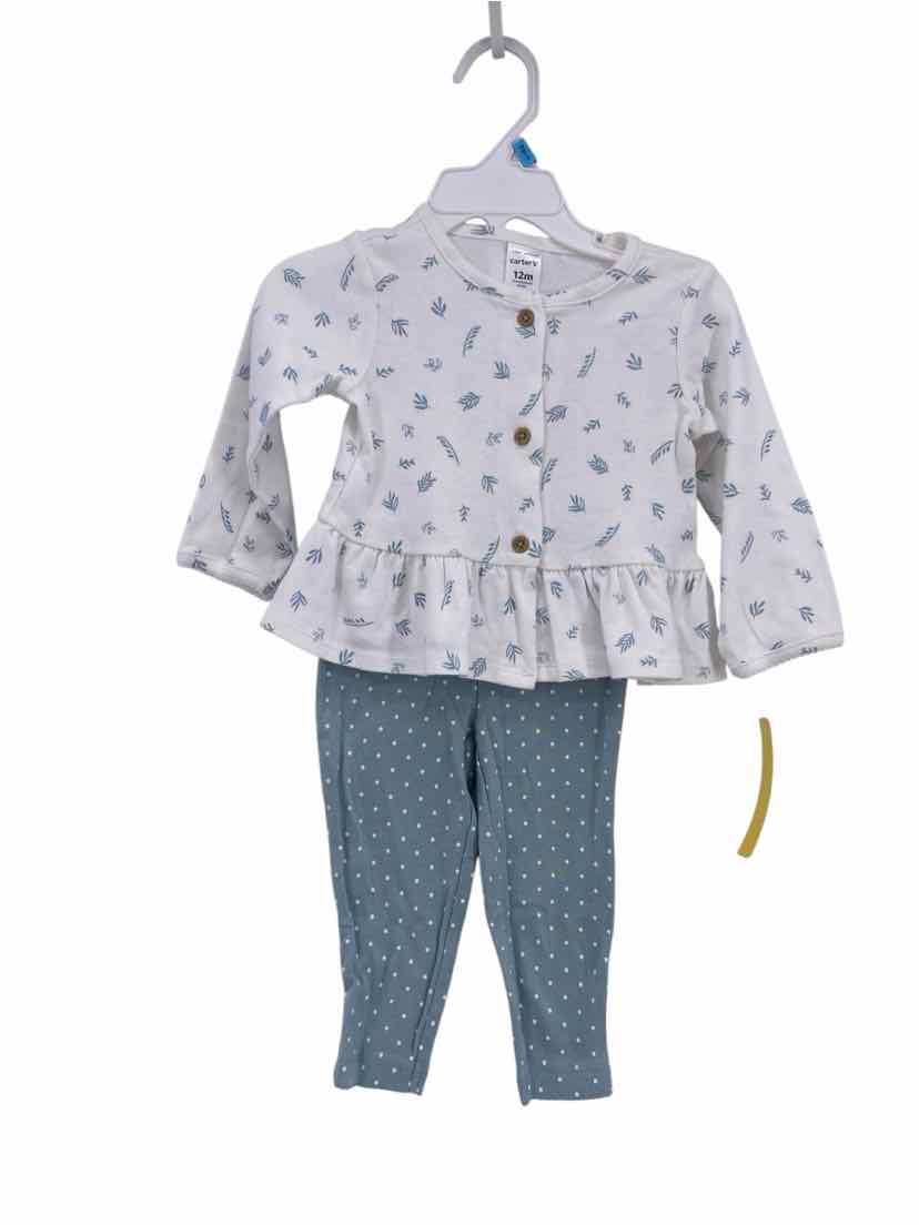 Carter's Kids Size 12m 2 pc