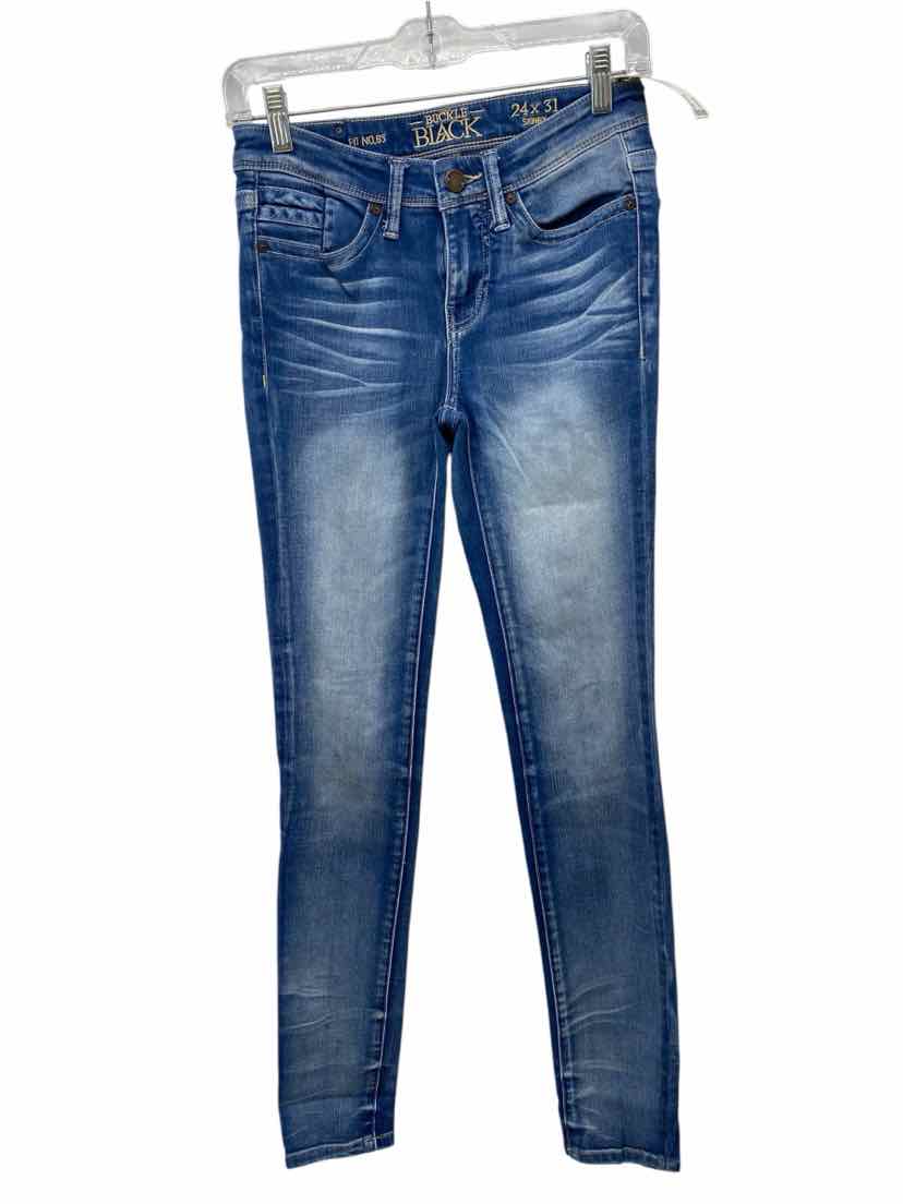 Buckle Black Ladies Size 24 Jeans