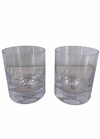Kate Spade His/Hers Old Fashioned Glasses NEW Glass Set
