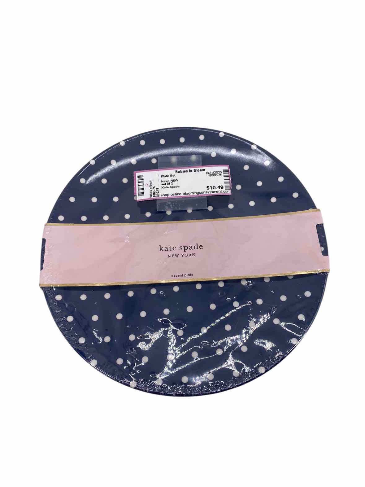 Kate Spade Navy NEW Plate Set