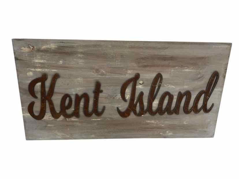 Brown Kent Island Sign