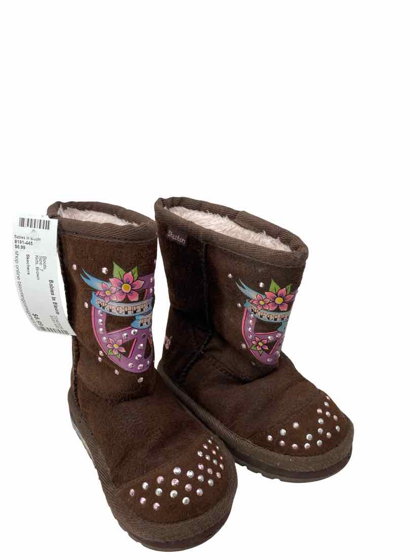 Skechers Kids Size 7 Boots