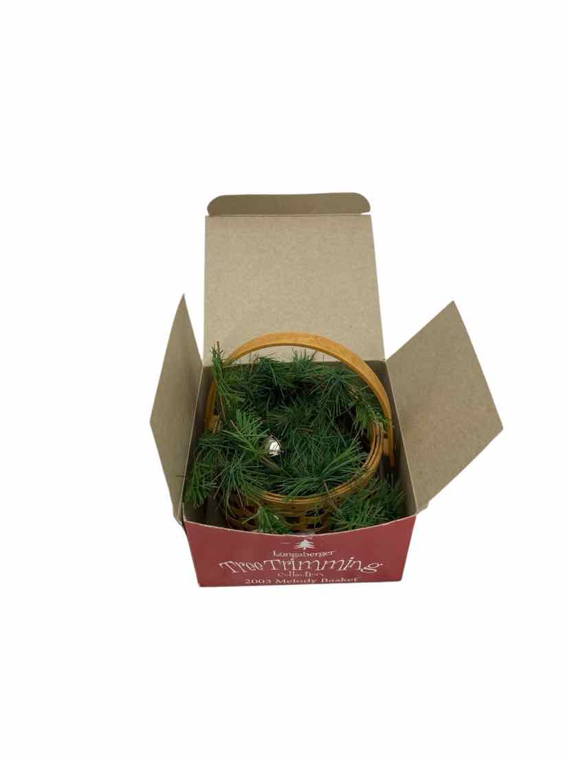 Longaberger Tree Trimming Melody Basket
