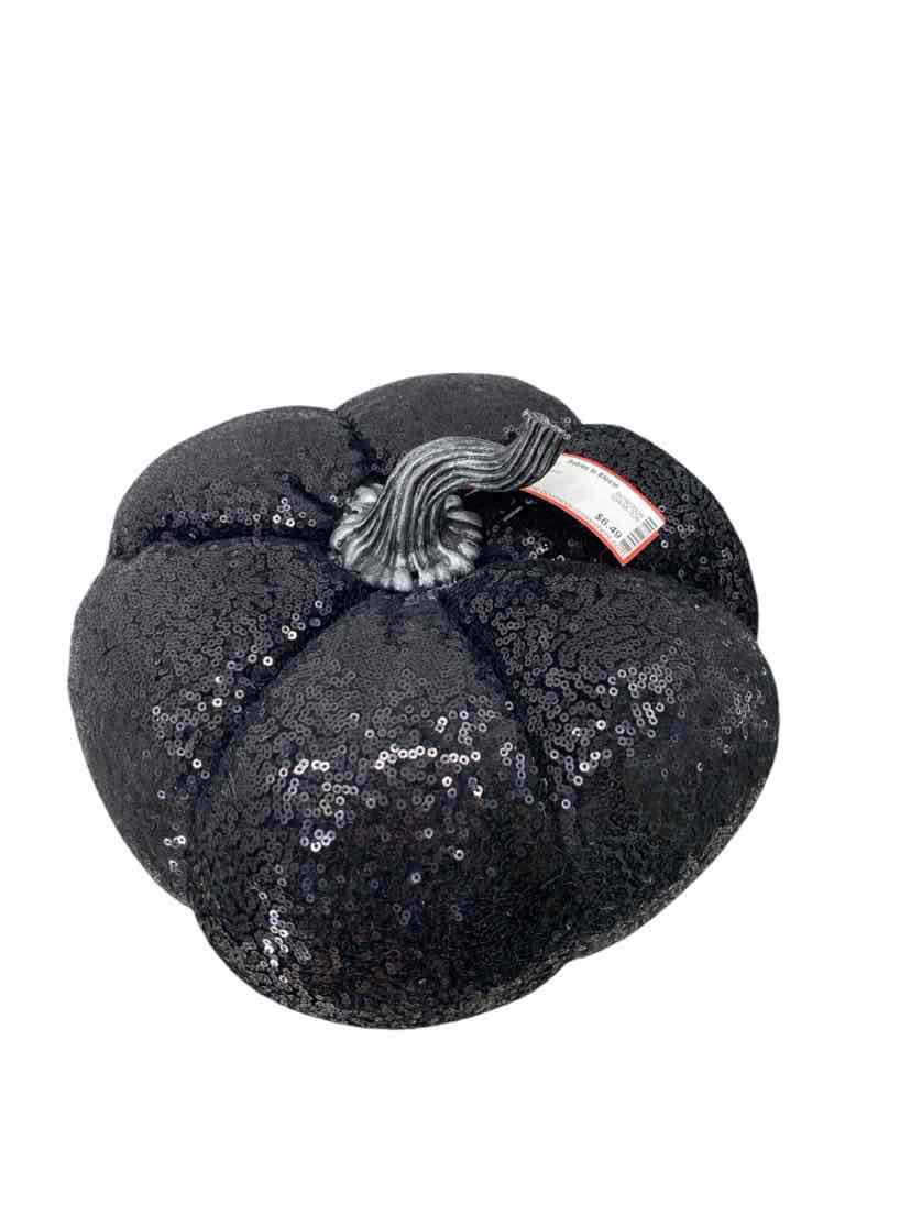 Black Sequin Pumpkin