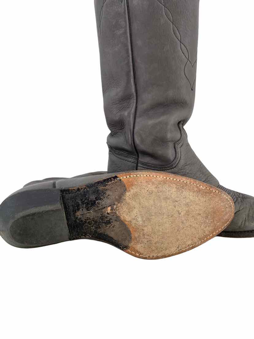 Abilene Ladies Elk Leather Size 8 Boots