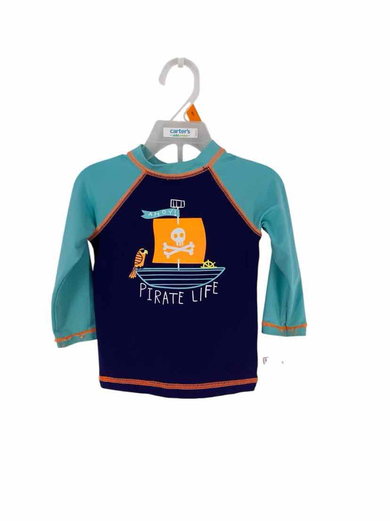 Cat & Jack Kids Size 18m 2 pc Bathing Suit