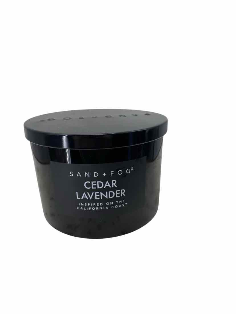 Sand + Fog Black Cedar Lavender Candle