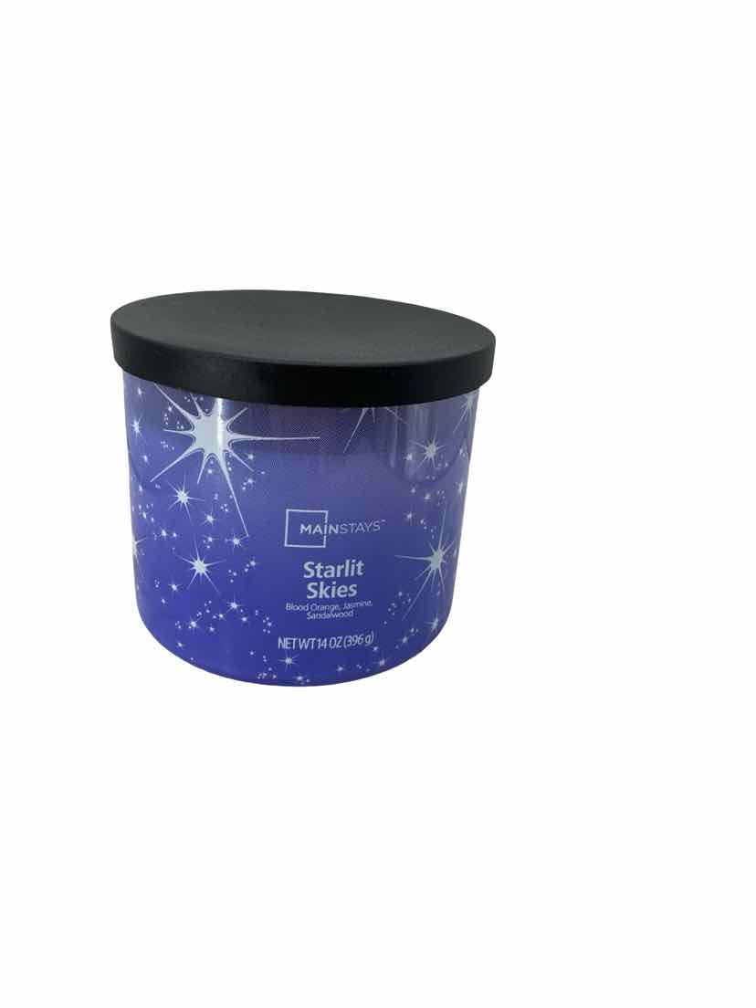 Mainstays Purple Starlit Skies NEW Candle