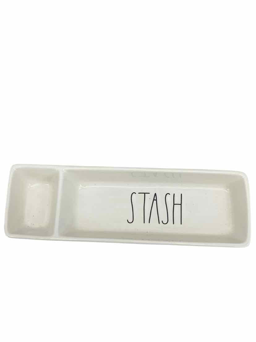 Rae Dunn White Stash Tray