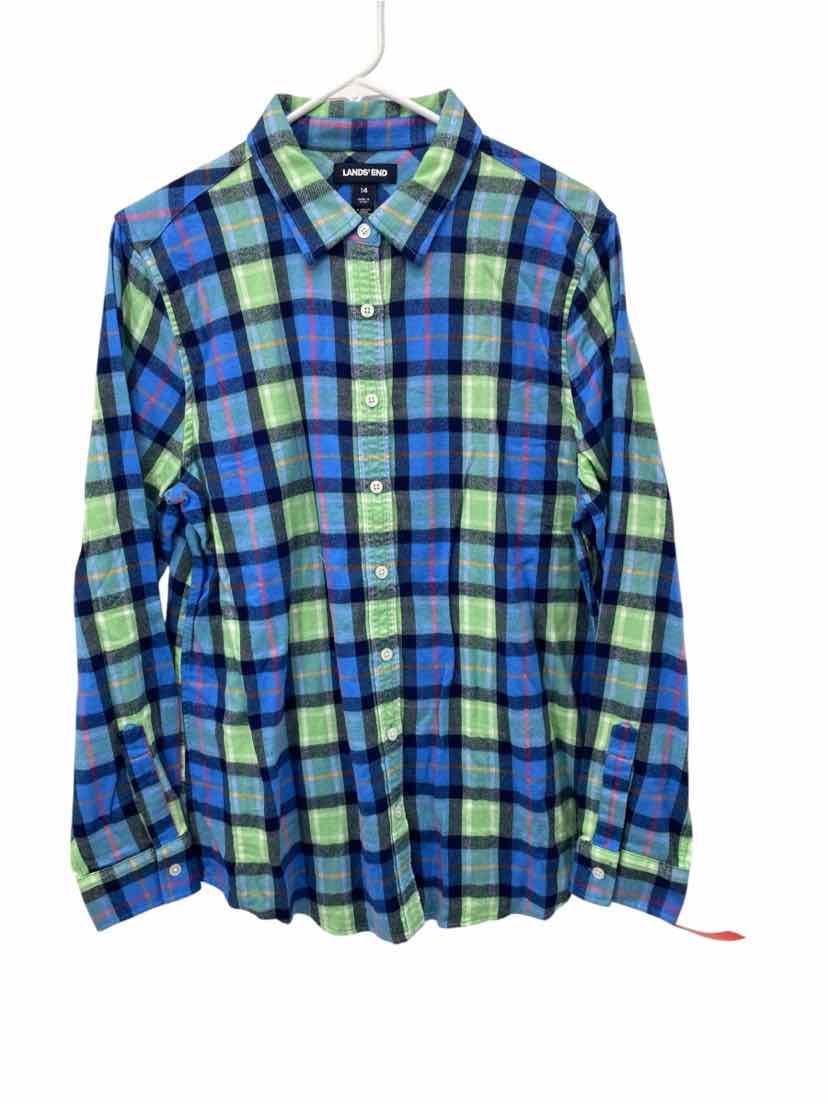 Lands End Ladies Size 14 Shirt