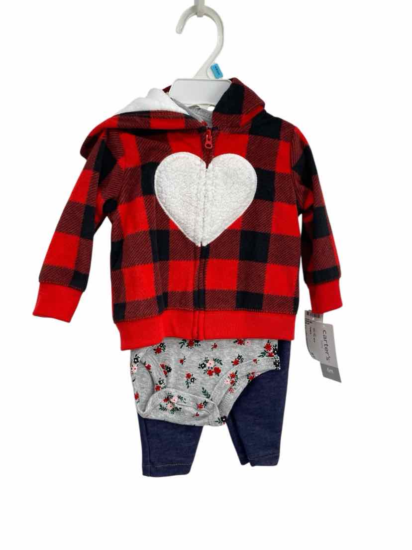 Carter's Kids Size 6m NEW 3 pc