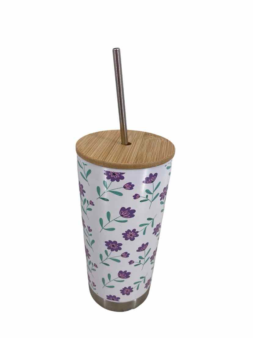 White Flowers Cup
