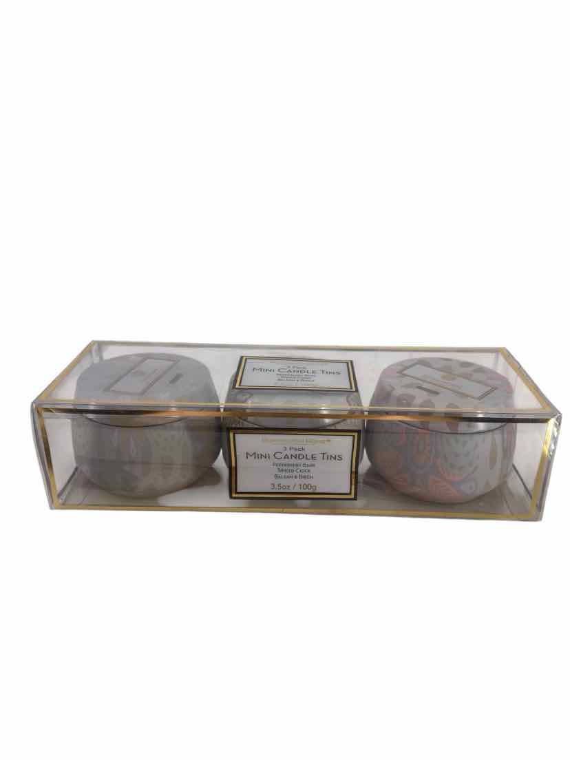 Huntington Home 3 pc set NEW Candle