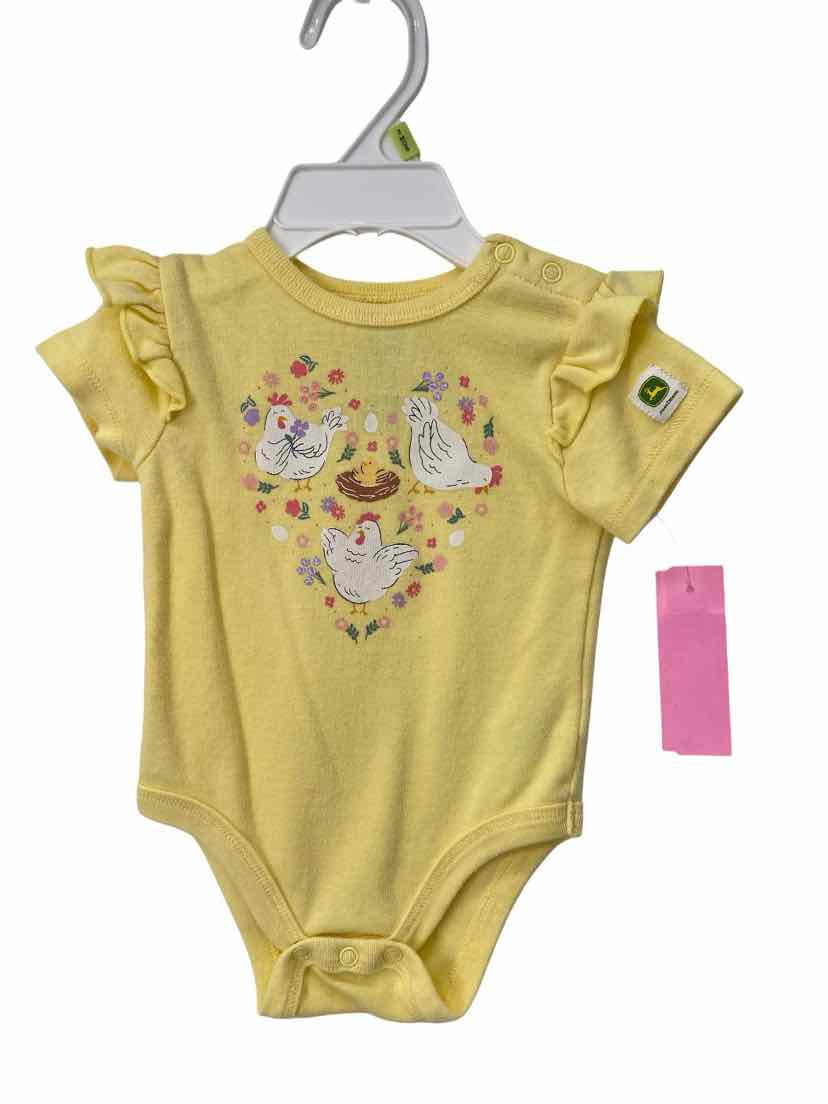 John Deere Kids Size 6-9m Onesie