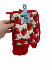 The Spring Shop Red 3 pc set NEW Pot Holder