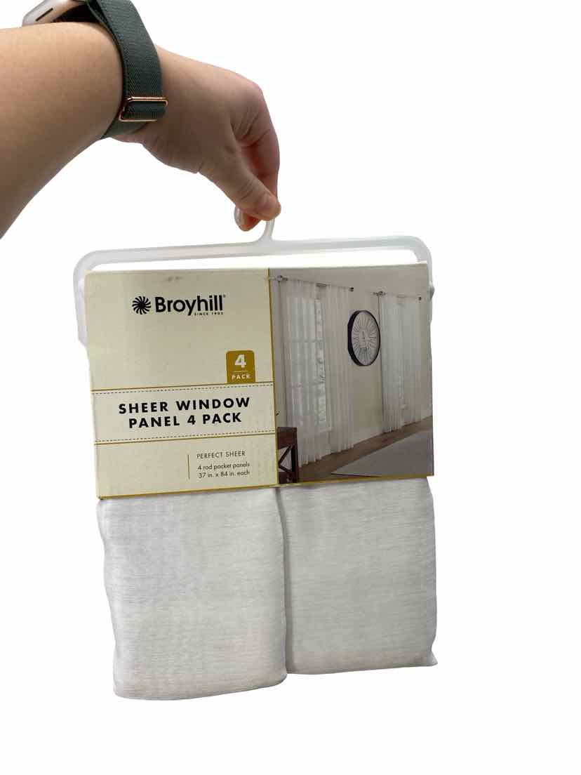 White Size NEW Curtains