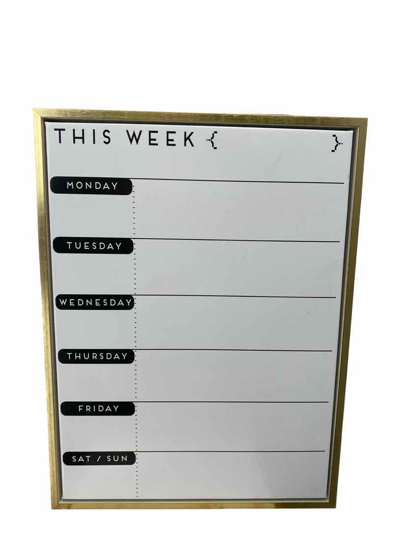 White Calendar
